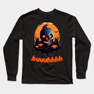 Buuhhhh-Halloween Haunt Long Sleeve T-Shirt